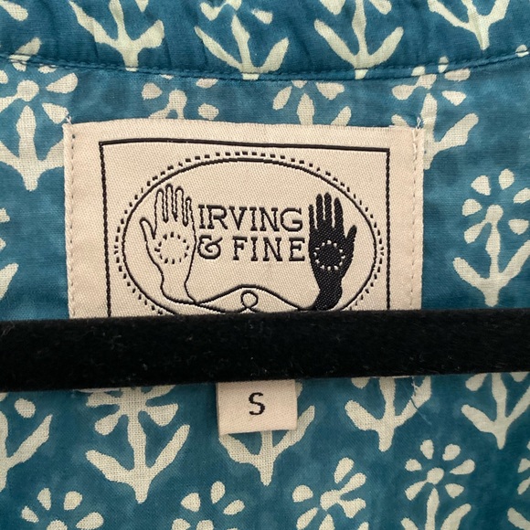 Irving & Fine Embroidered Split Neck Cotton Tunic - Picture 5 of 8